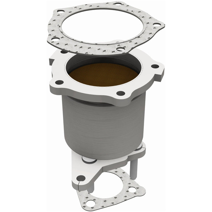 HM Grade Federal / EPA Compliant Direct-Fit Catalytic Converter <br>95-98 Mazda Protege 1.5L