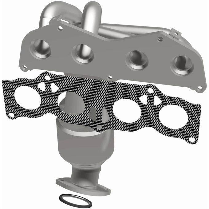 HM Grade Federal / EPA Compliant Manifold Catalytic Converter <br>02-09 Toyota Camry 2.4L, 02-08 Toyota Solara 2.4L