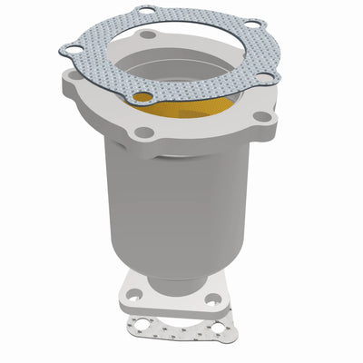 HM Grade Federal / EPA Compliant Direct-Fit Catalytic Converter <br>00-02 Mazda 626 2.0L