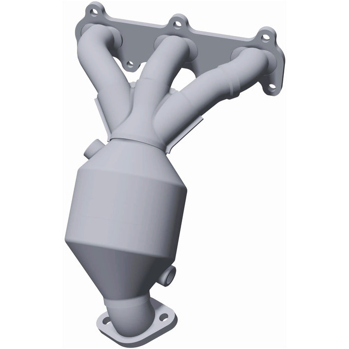 HM Grade Federal / EPA Compliant Manifold Catalytic Converter <br>01-06 Optima, 01-04 Magentis, 99-05 Sonata, 03-06 Tiburon