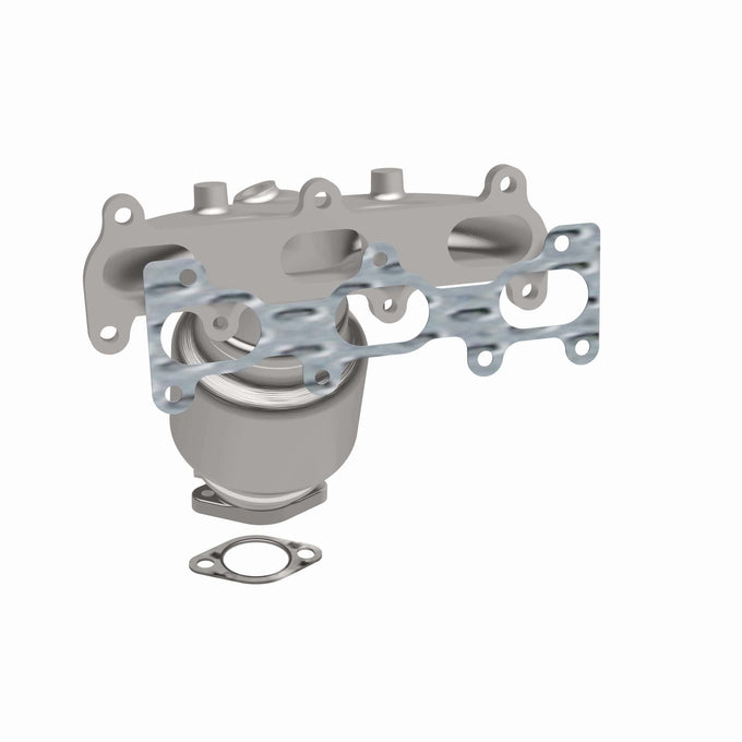 HM Grade Federal / EPA Compliant Manifold Catalytic Converter <br>06-10 Kia Optima, 07-10 Rondo, 07-09 Santa Fe 2.7L