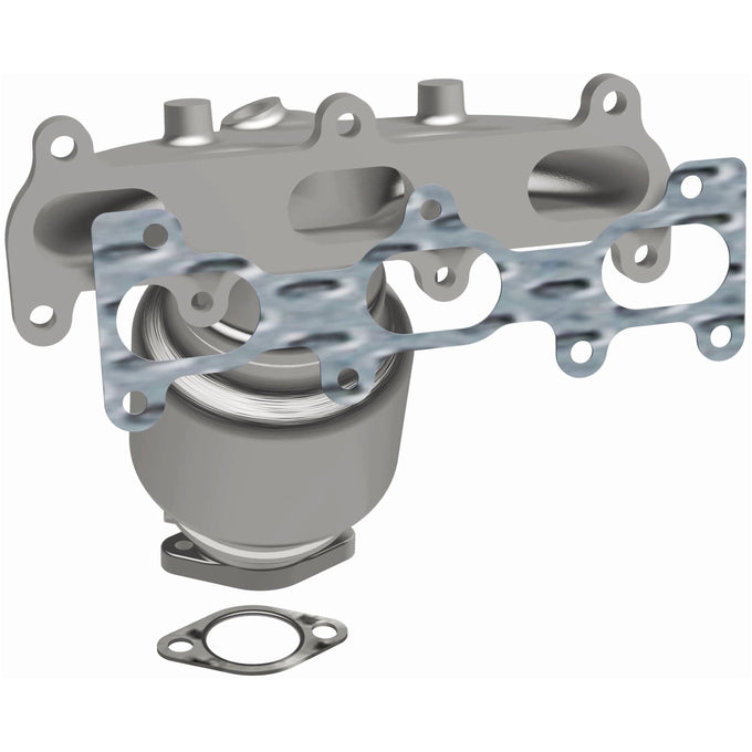 HM Grade Federal / EPA Compliant Manifold Catalytic Converter <br>06-10 Kia Optima, 07-10 Rondo, 07-09 Santa Fe 2.7L