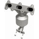 OEM Grade Federal / EPA Compliant Manifold Catalytic Converter <br>01-04 Hyundai Santa Fe 2.7L