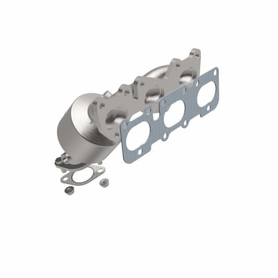 OEM Grade Federal / EPA Compliant Manifold Catalytic Converter <br>07-09 Hyundai Santa Fe 3.3L, 07-12Veracruz 3.8L