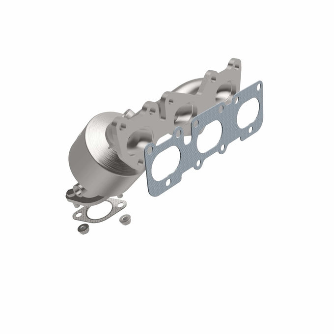 OEM Grade Federal / EPA Compliant Manifold Catalytic Converter <br>07-09 Hyundai Santa Fe 3.3L, 07-12Veracruz 3.8L