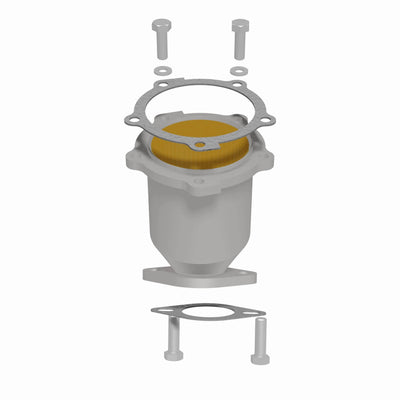 OEM Grade Federal / EPA Compliant Direct-Fit Catalytic Converter <br>03-06 Hyundai Santa Fe 3.5L