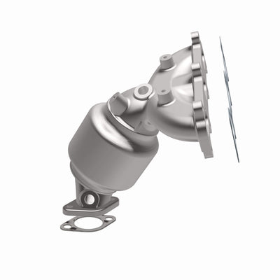 OEM Grade Federal / EPA Compliant Manifold Catalytic Converter <br>07-09 Hyundai Santa Fe 2.7L