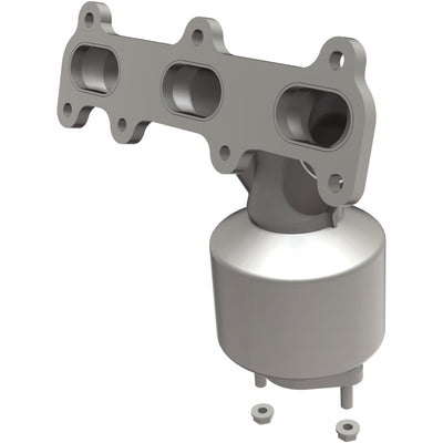 OEM Grade Federal / EPA Compliant Manifold Catalytic Converter <br>05-10 Kia Sportage, Hyundai Tucson 2.7L
