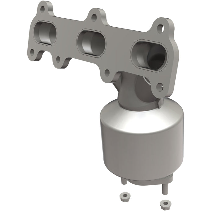 OEM Grade Federal / EPA Compliant Manifold Catalytic Converter <br>05-10 Kia Sportage, Hyundai Tucson 2.7L