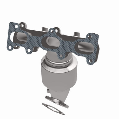 OEM Grade Federal / EPA Compliant Manifold Catalytic Converter <br>05-09 Kia Sportage, Hyundai Tucson 2.7L
