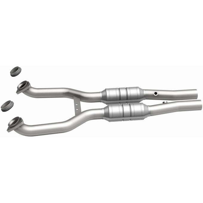 OEM Grade Federal / EPA Compliant Direct-Fit Catalytic Converter <br>97-99 Chevy Corvette 5.7L