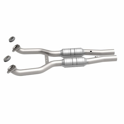 OEM Grade Federal / EPA Compliant Direct-Fit Catalytic Converter <br>97-99 Chevy Corvette 5.7L