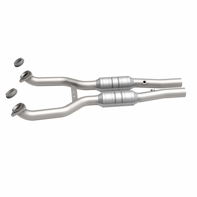 OEM Grade Federal / EPA Compliant Direct-Fit Catalytic Converter <br>97-99 Chevy Corvette 5.7L
