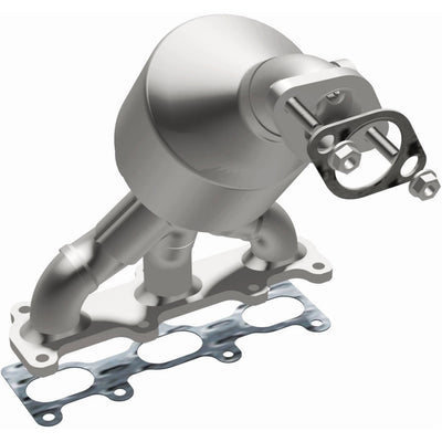 OEM Grade Federal / EPA Compliant Manifold Catalytic Converter <br>01-06 Hyundai Santa Fe 2.7L