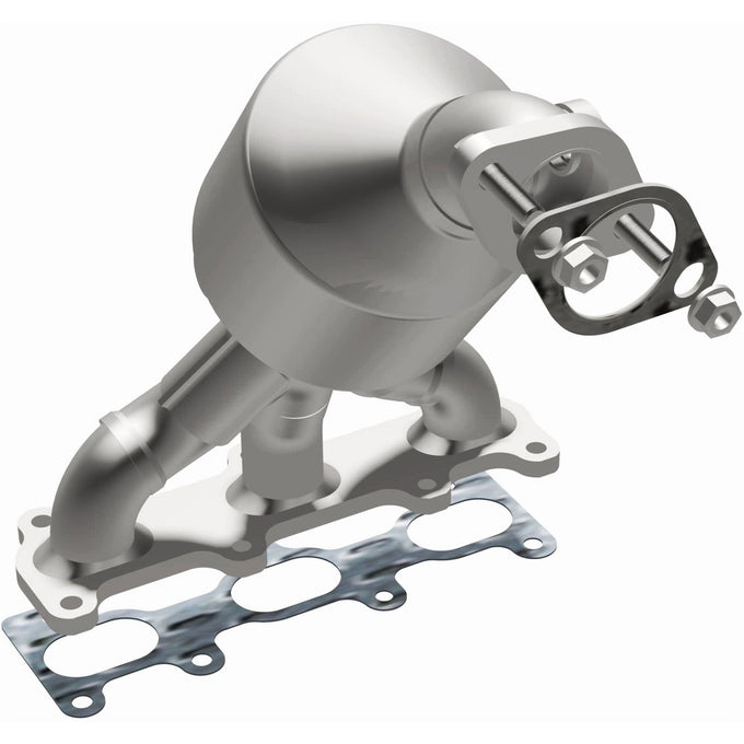 OEM Grade Federal / EPA Compliant Manifold Catalytic Converter <br>01-06 Hyundai Santa Fe 2.7L