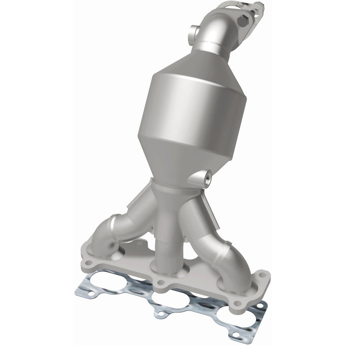OEM Grade Federal / EPA Compliant Manifold Catalytic Converter <br>01-06 Hyundai Santa Fe 2.7L