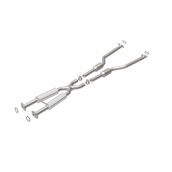 OEM Grade Federal / EPA Compliant Direct-Fit Catalytic Converter <br>07-17 Lexus LS460 4.6L