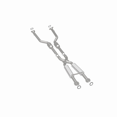 OEM Grade Federal / EPA Compliant Direct-Fit Catalytic Converter <br>07-17 Lexus LS460 4.6L
