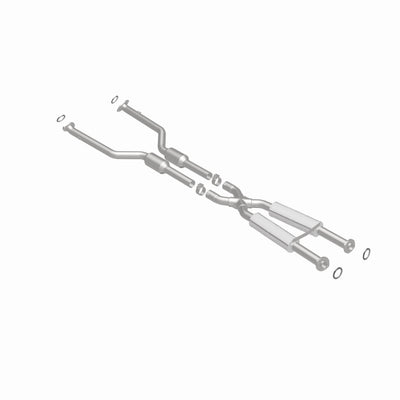 OEM Grade Federal / EPA Compliant Direct-Fit Catalytic Converter <br>07-17 Lexus LS460 4.6L
