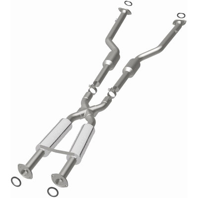 OEM Grade Federal / EPA Compliant Direct-Fit Catalytic Converter <br>07-17 Lexus LS460 4.6L