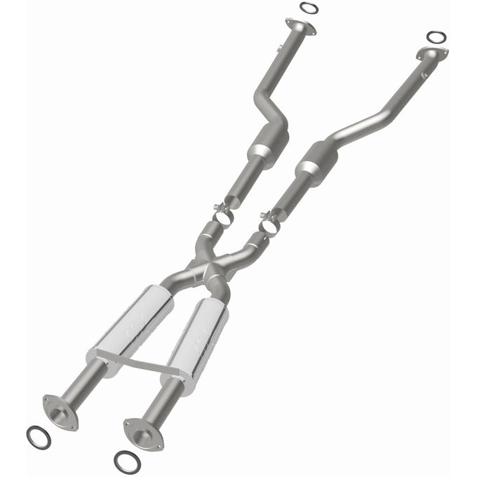 OEM Grade Federal / EPA Compliant Direct-Fit Catalytic Converter <br>07-17 Lexus LS460 4.6L