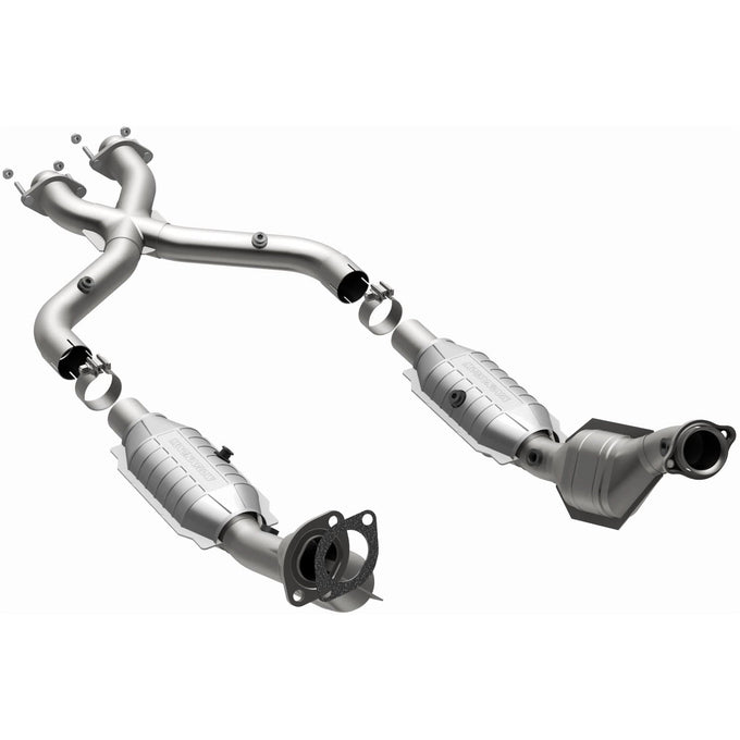 OEM Grade Federal / EPA Compliant Direct-Fit Catalytic Converter <br>99-04 Ford Mustang 4.6L