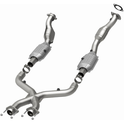 OEM Grade Federal / EPA Compliant Direct-Fit Catalytic Converter <br>99-04 Ford Mustang 4.6L