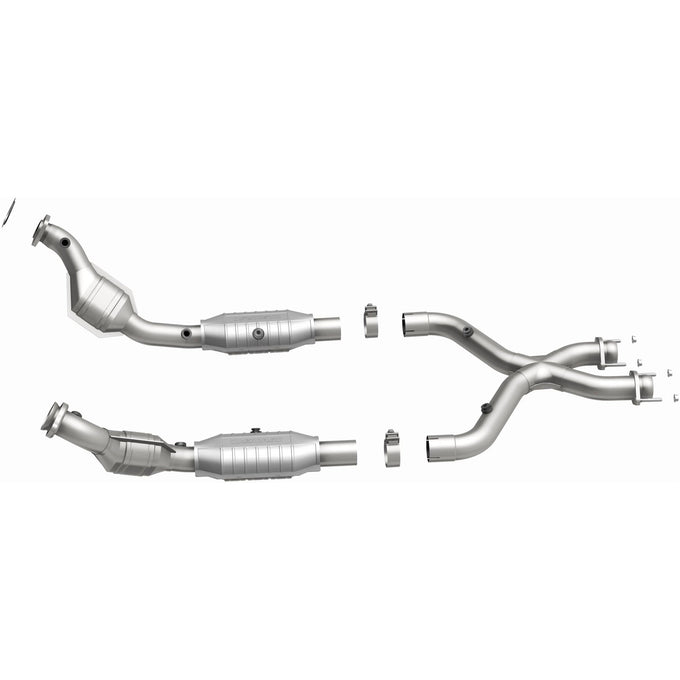 OEM Grade Federal / EPA Compliant Direct-Fit Catalytic Converter <br>99-04 Ford Mustang 4.6L