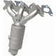OEM Grade Federal / EPA Compliant Manifold Catalytic Converter <br>07-10 Chrysler Sebring, 08-10 Dodge Avenger 2.7L