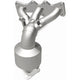 OEM Grade Federal / EPA Compliant Manifold Catalytic Converter <br>95-02 Mazda Millenia 2.3L