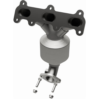 OEM Grade Federal / EPA Compliant Manifold Catalytic Converter <br>07-08 Hyundai Tiburon 2.7L