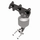 OEM Grade Federal / EPA Compliant Manifold Catalytic Converter <br>07-08 Hyundai Tiburon 2.7L