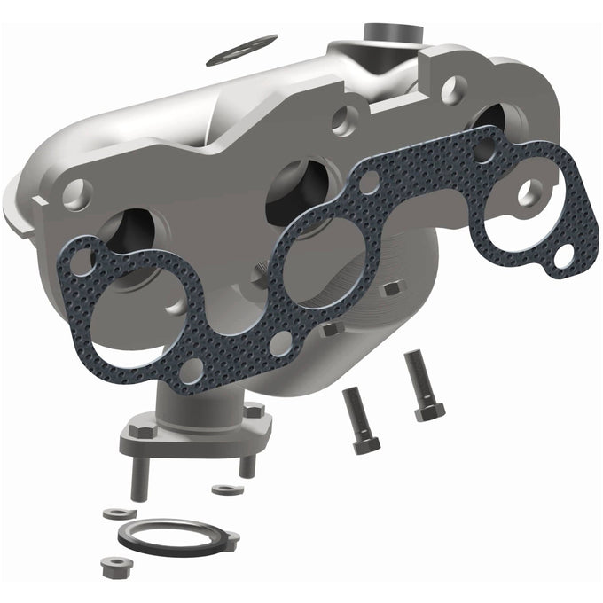 OEM Grade Federal / EPA Compliant Direct-Fit Catalytic Converter <br>03-08 Jaguar X-Type 2.5L, 3.0L Front