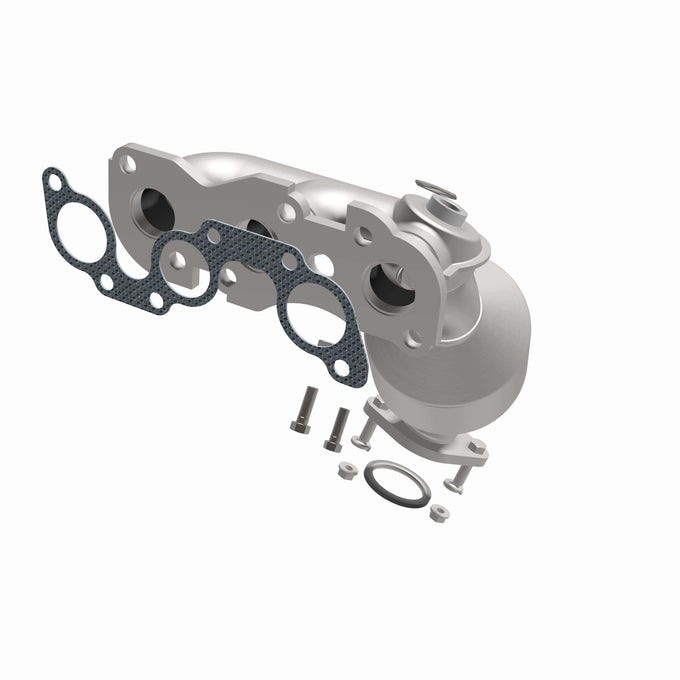 OEM Grade Federal / EPA Compliant Direct-Fit Catalytic Converter <br>03-08 Jaguar X-Type 2.5L, 3.0L Front