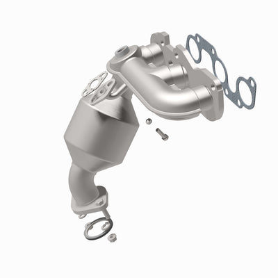 OEM Grade Federal / EPA Compliant Direct-Fit Catalytic Converter <br>03-08 Jaguar X-Type 2.5L, 3.0L Front