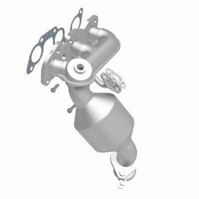 OEM Grade Federal / EPA Compliant Direct-Fit Catalytic Converter <br>03-08 Jaguar X-Type 2.5L, 3.0L Front