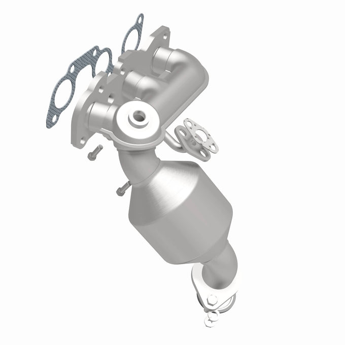 OEM Grade Federal / EPA Compliant Direct-Fit Catalytic Converter <br>03-08 Jaguar X-Type 2.5L, 3.0L Front