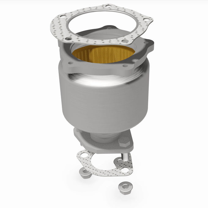OEM Grade Federal / EPA Compliant Direct-Fit Catalytic Converter <br>98-00 Kia Sportage 2.0L Front