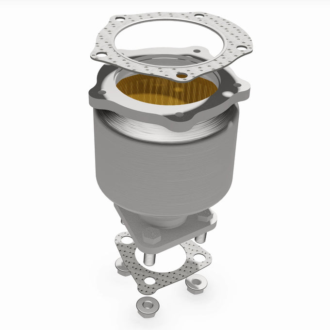 OEM Grade Federal / EPA Compliant Direct-Fit Catalytic Converter <br>98-00 Kia Sportage 2.0L Front