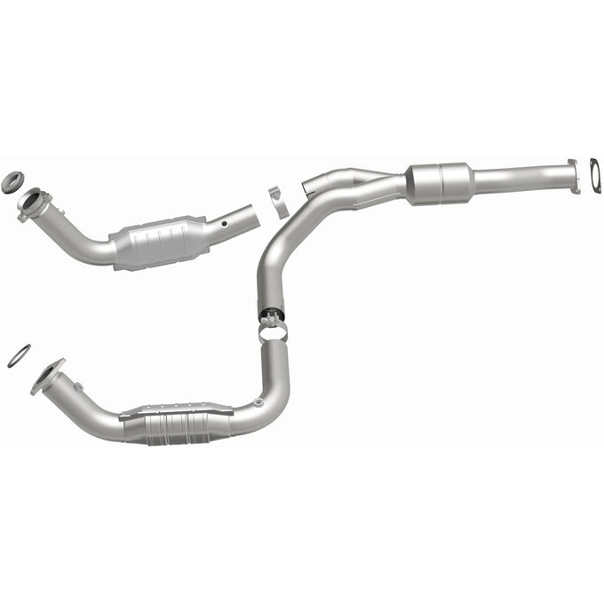 OEM Grade Federal / EPA Compliant Direct-Fit Catalytic Converter <br>12-20 Chevy, GMC Express, Savana 2500-4500