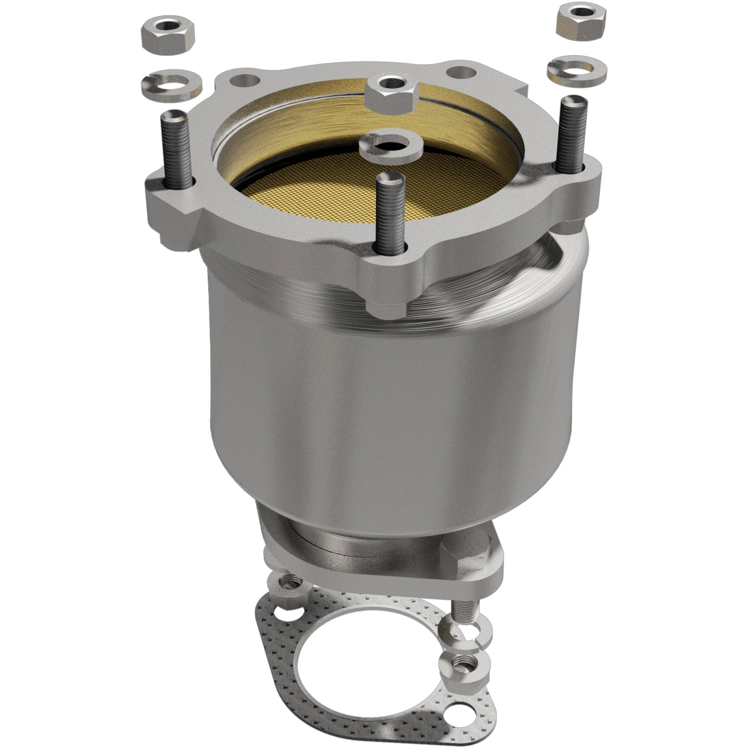 OEM Grade Federal / EPA Compliant Direct-Fit Catalytic Converter <br>02-05 Volvo S80 2.9L