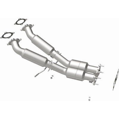OEM Grade Federal / EPA Compliant Direct-Fit Catalytic Converter <br>08-12 Land Rover LR2 3.2L