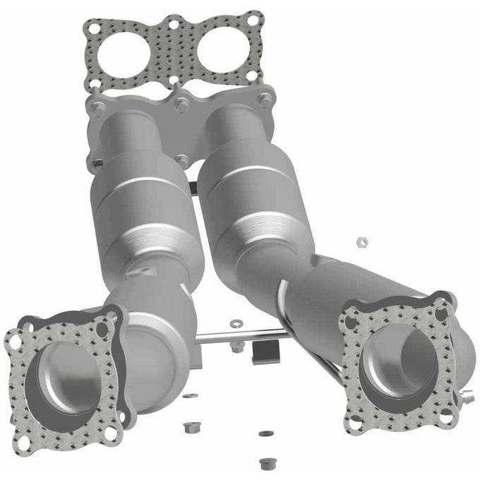 OEM Grade Federal / EPA Compliant Direct-Fit Catalytic Converter <br>08-12 Land Rover LR2 3.2L