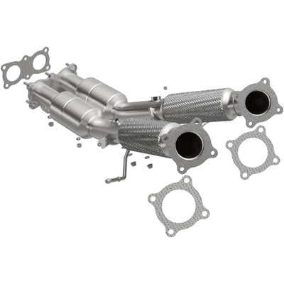 OEM Grade Federal / EPA Compliant Direct-Fit Catalytic Converter <br>08-12 Land Rover LR2 3.2L
