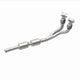 OEM Grade Federal / EPA Compliant Direct-Fit Catalytic Converter <br>02-04 Volkswagen Jetta, Golf 2.8L