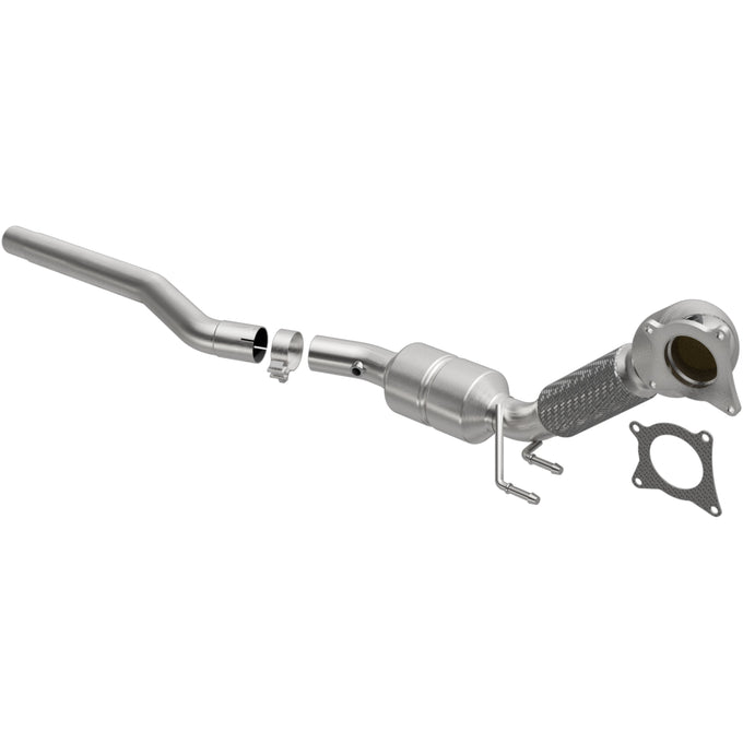OEM Grade Federal / EPA Compliant Direct-Fit Catalytic Converter <br>15-18 Audi Q3, 09-17 Volkswagen Tiguan 2.0L