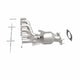 OEM Grade Federal / EPA Compliant Manifold Catalytic Converter <br>03-04 INFINITI M45, 03-06 Q45 4.5L