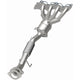 OEM Grade Federal / EPA Compliant Manifold Catalytic Converter <br>13-18 Ford Escape 2.5L