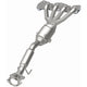 OEM Grade Federal / EPA Compliant Manifold Catalytic Converter <br>14-15 Ford Transit Connect 2.5L
