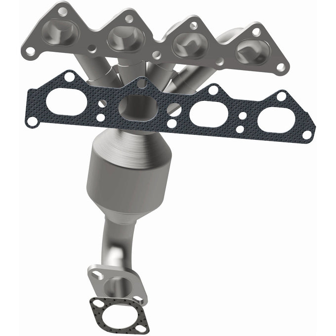 OEM Grade Federal / EPA Compliant Manifold Catalytic Converter <br>98-03 Hyundai Elantra 1.8L, 2.0L